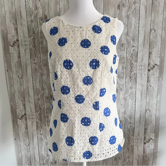 Boden Eyelet Tank Top - Picture 1 of 5